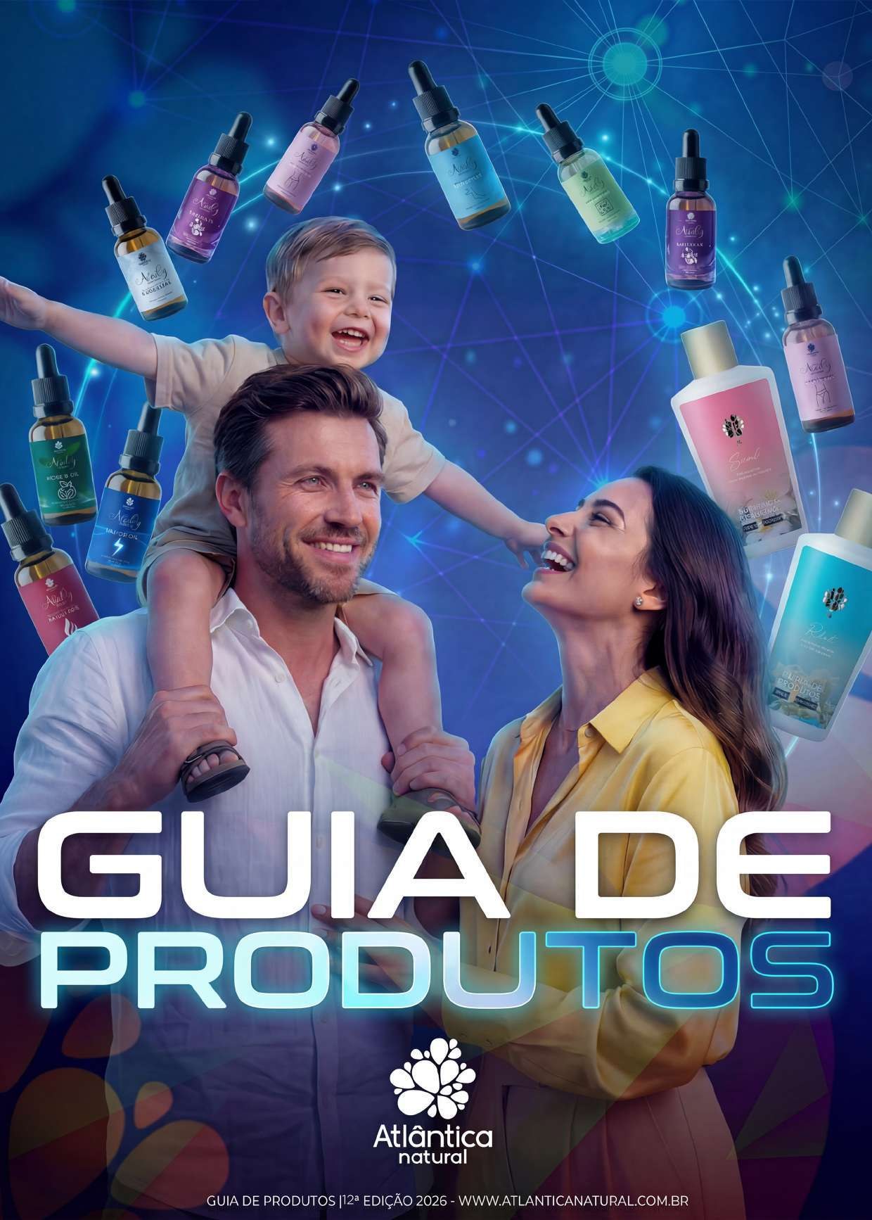 Capa do Guia de Produtos Atlântica Natural