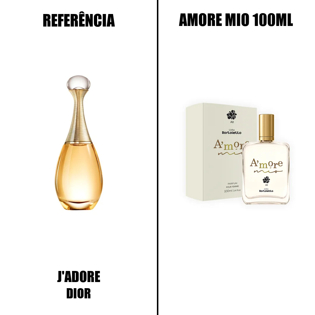 Bortoletto - Fragrância Amore Mio 100ml