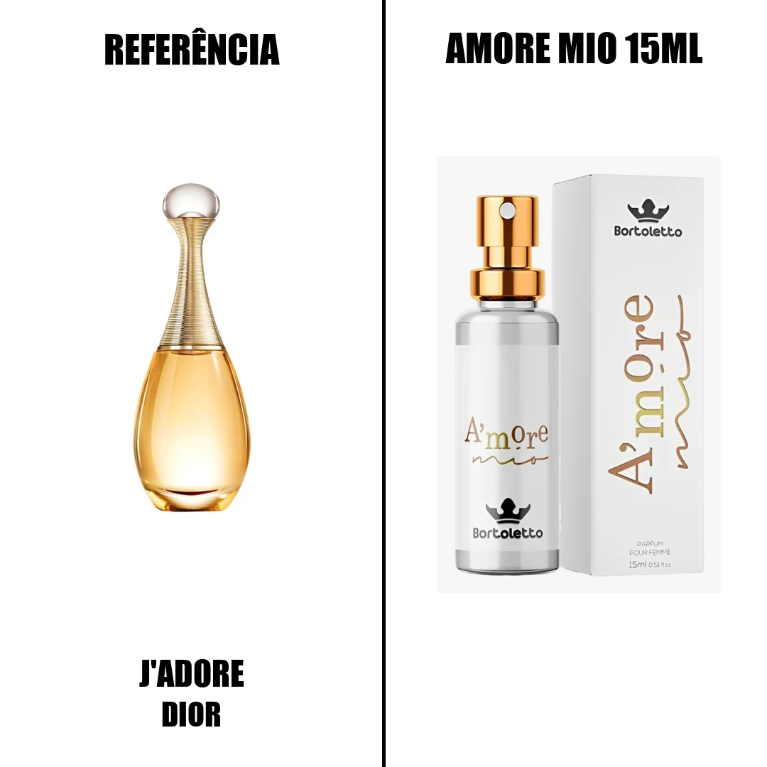 Bortoletto - Fragrância Amore Mio 15ml