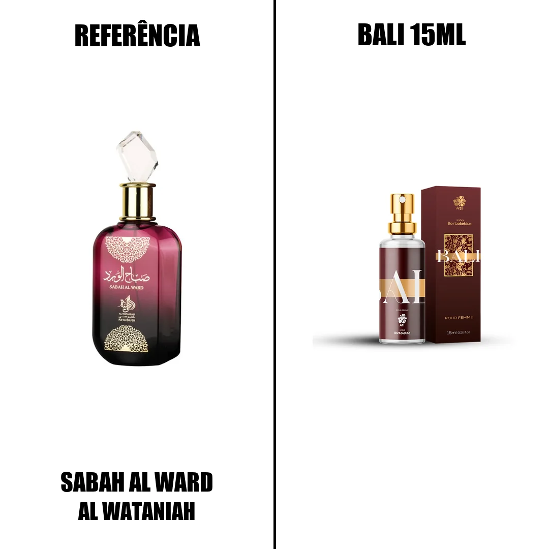 Bortoletto - Fragrância Bali 15ml